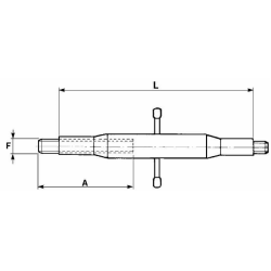 TENDITORE M27X3 CON MANICOTTO L-320
