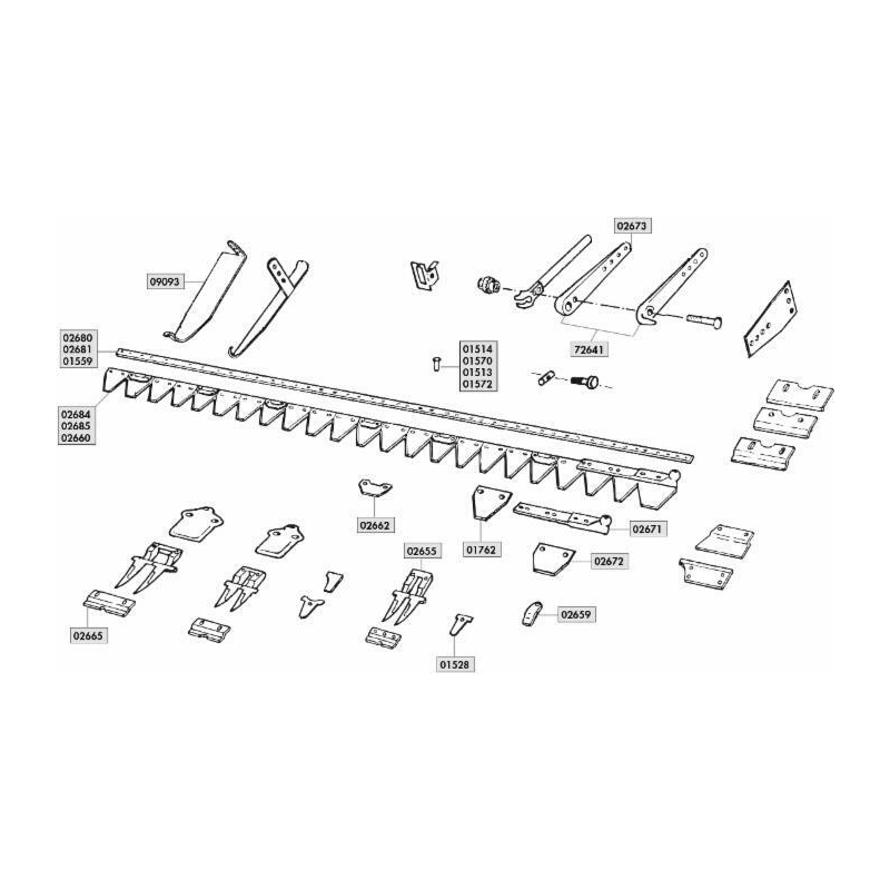 LAMA 20 SEZIONI L - 1,52 MT