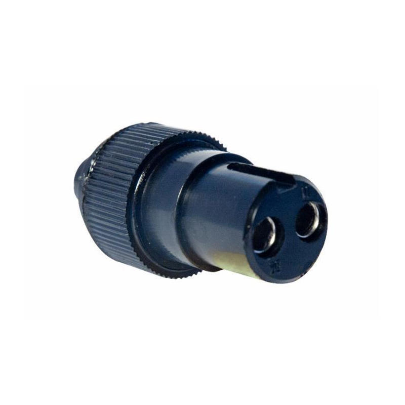 Spina 2 poli 12-24 V in plastica