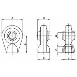 SUPP.ROT.SFERICA Ø-40 TESTAØ-108 INTER-85 SUPERIORE