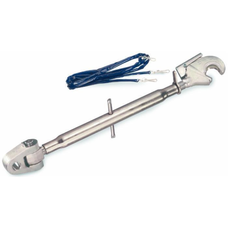 TERZO PUNTO 3°CAT. CON ATTACO SNODATO E GANCIO TUBO L-400