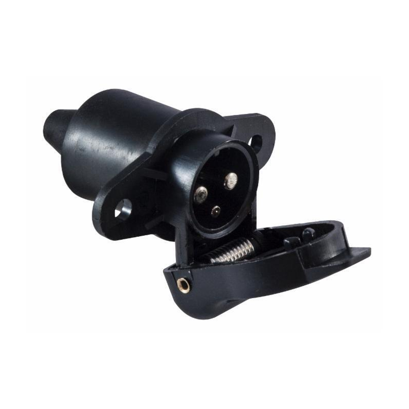 Presa 3 poli 12–24 V in plastica