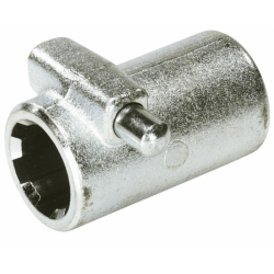 BUSSOLA SCANALATA CON PULSANTE 1"3/4 Z20 L-100MM