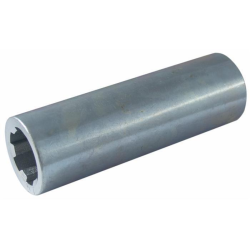 BUSSOLA SCANALATA Ø 48, PROFILO 1"3/8 Z6, L- 150 MM