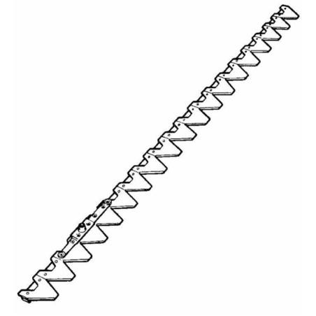 LAMA 22 SEZIONI L - 1,68MT