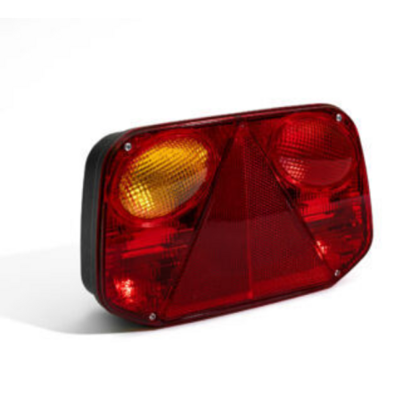 Fanale posteriore alogeno dx 12V 246X63x149 mm