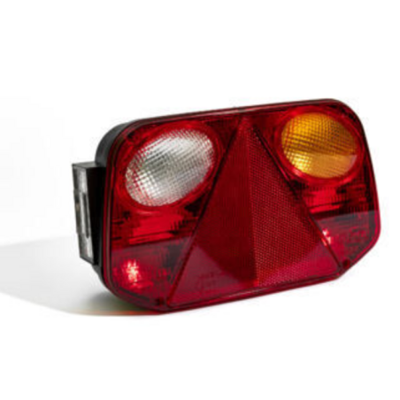 Fanale posteriore alogeno sinistro 120V 246x63x149 mm