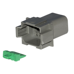 CONNETTORE E PIASTRINA PRESA 8 POLI CONNEX