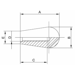 POMELLO L-36 FORO M8