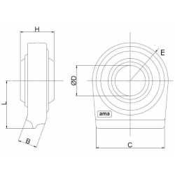 SUPP.ROT.SFERICA Ø-37 TESTAØ-126 INTER-80 INFER