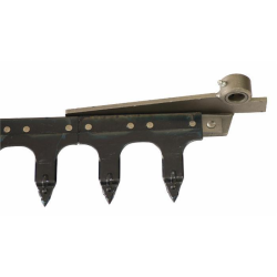 DENTIERA 16 DENTI A TESTA TRANCIATA L - 2,35 MT