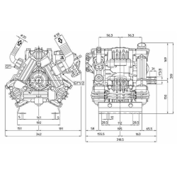 POMPA A MEMBRANA MOD.UDOR ZETA 140 1C