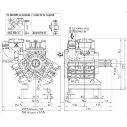 POMPA A MEMBRANA MOD.UDOR KAPPA 53 1 C