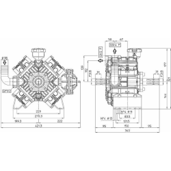 POMPA A MEMBRANA MOD.UDOR DELTA 100TS 2C