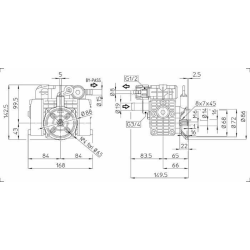 ELETTROPOMPA A MEMBRANA UDOR KAPPA 15 12V
