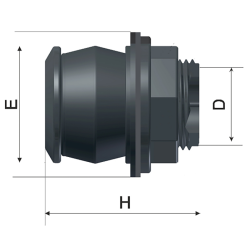 RACCORDO RAPIDO a INNESTO per SERBATOI M