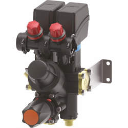 Gruppo comando compatto per atomizzatori a 2 vie