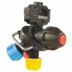 PORTAGETTO PER DISERBO A 3 VIE CON ANTIGOCCIA A MEMBRANA