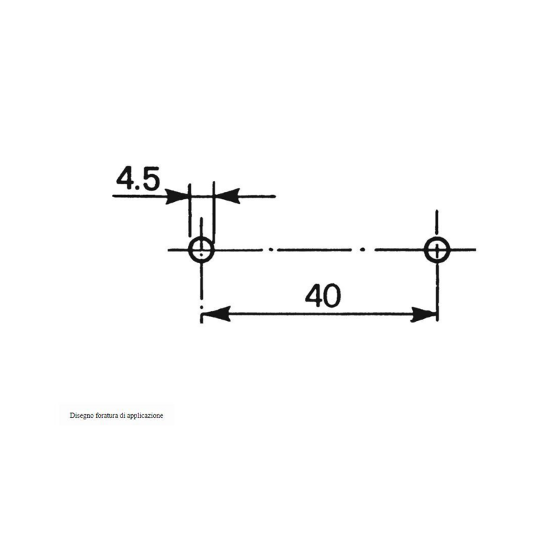 Interruttore luci di arresto a scatto rapido