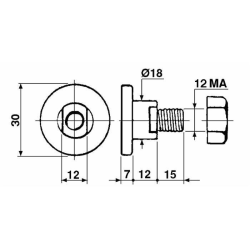 BULLONE PORTALAMA ADATTABILE KUHN