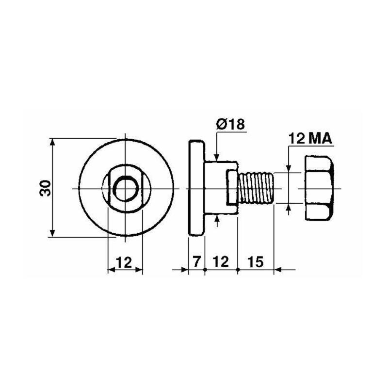 BULLONE PORTALAMA ADATTABILE KUHN