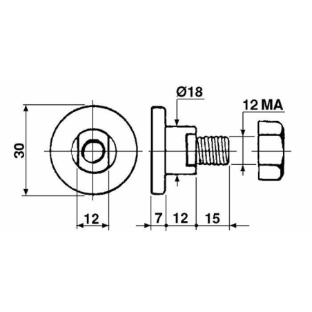 BULLONE PORTALAMA ADATTABILE KUHN