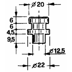 PERNO ANTERIORE ADATTABILE PZ
