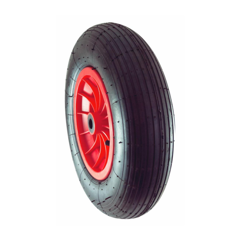 RUOTA PNEUMATICA 4.00X8" CON MOZZO A RULLINI