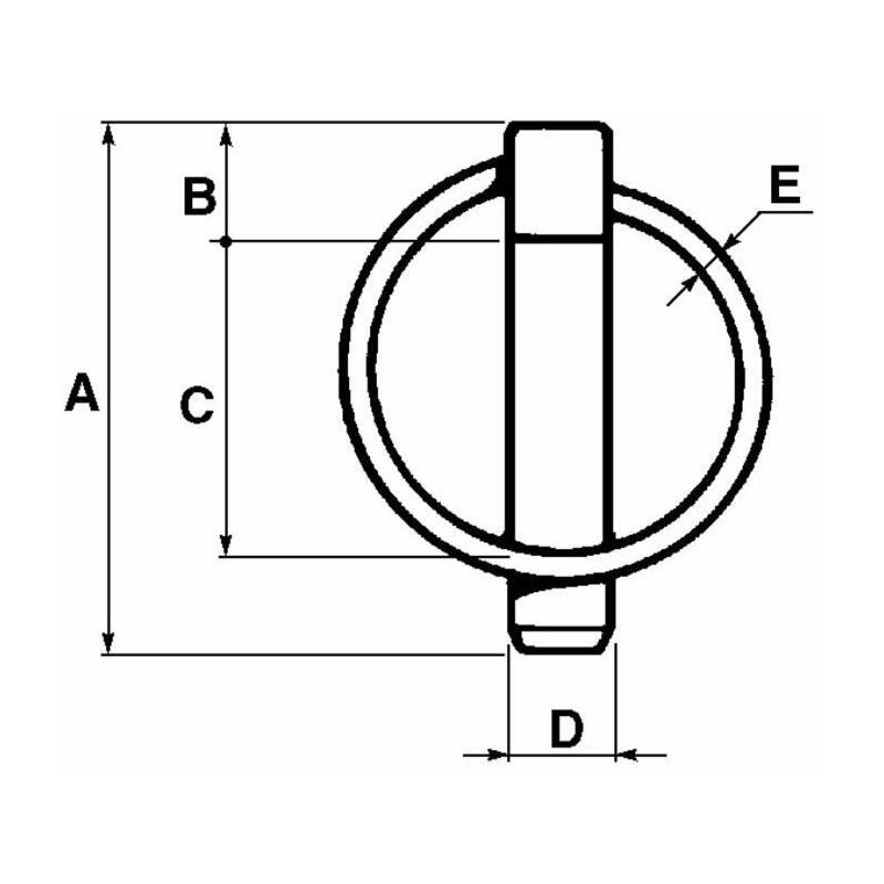 CONFEZIONE 5 SPINE A SCATTO Ø 11