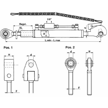 3°PUNTO IDRAULICO 63X35X210
