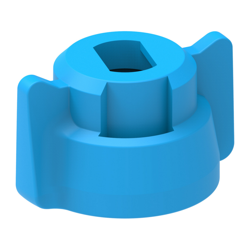 GHIERA A BAIONETTA BLU