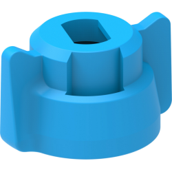 GHIERA A BAIONETTA BLU