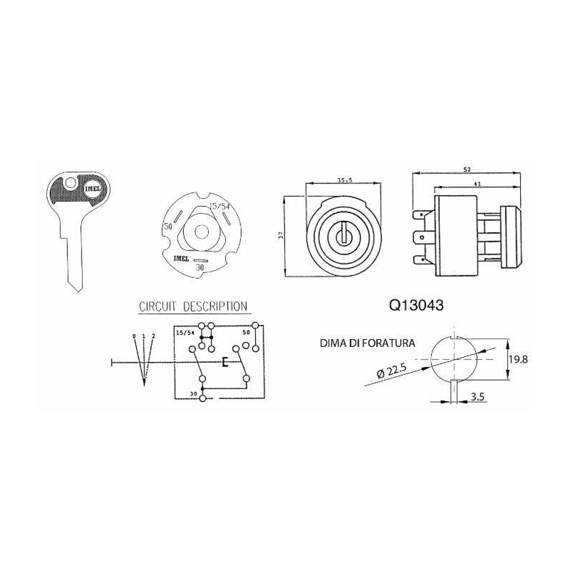QUADRO AVVIAMENTO 0 - 1 - 2
