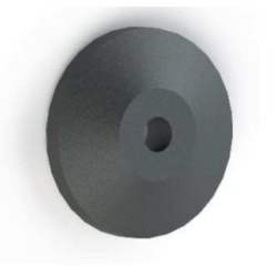 BORCHIA PER CABINE FORO PASSANTE