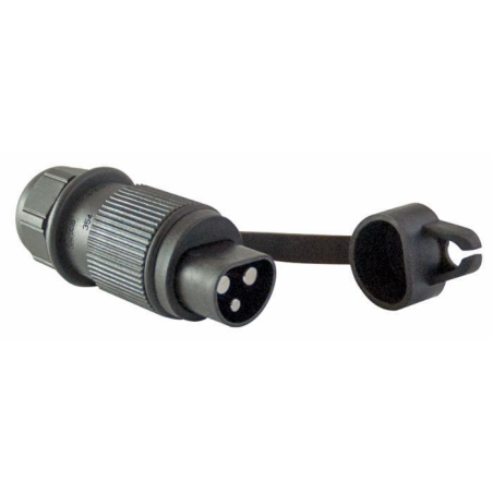 Spina 3 poli 12-24V in plastica