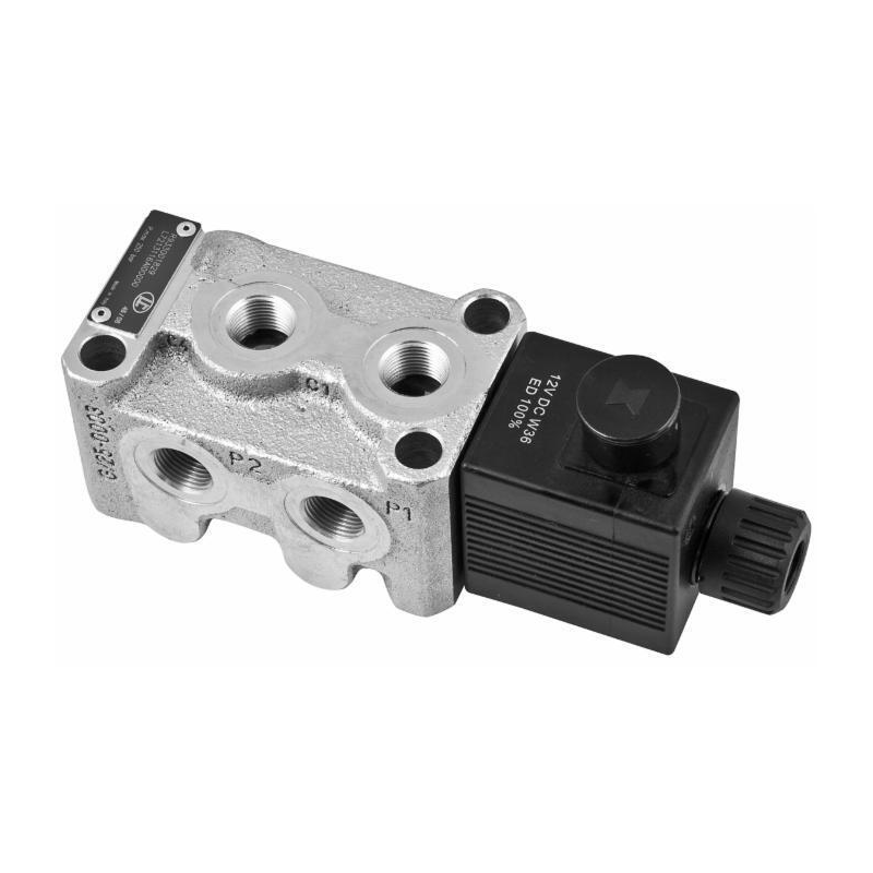 DEVIATORE ELETTRICO A 6 VIE DA 1/2" 12VDC