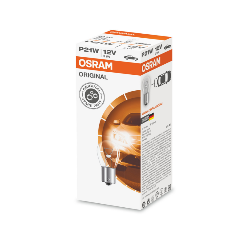Lampadina alogena P21 12V 21W BA15s