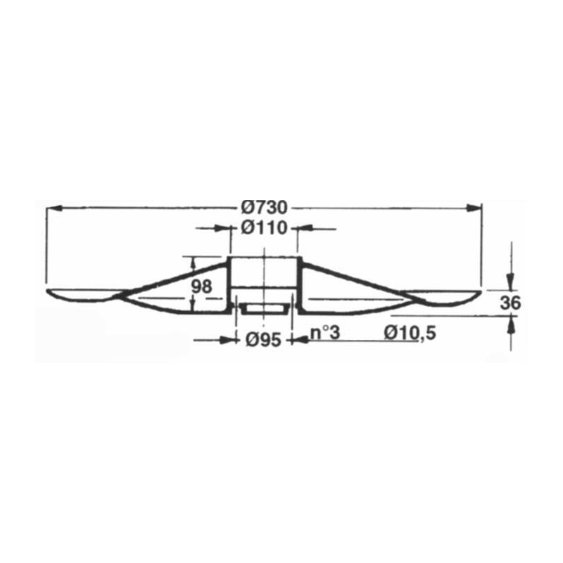 DISCO FOLLE ADATTABILE PZ