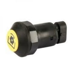 Interruttore a pulsante PNEUTRON giallo, simbolo presa di forza PTO