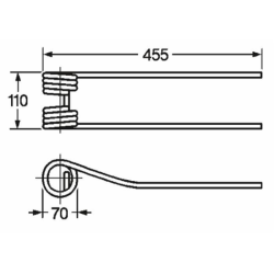 DENTE GIRELLO ADATTABILE A GALFRE'