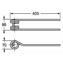 DENTE GIRELLO ADATTABILE A  IMA LA ROCCA