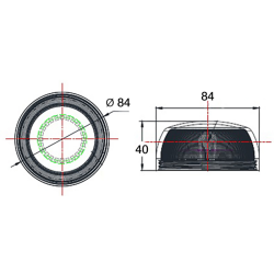 Calotta girofaro 65101