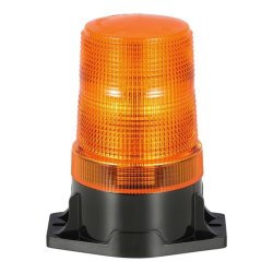 Lampeggiante LED base piana 10-110V DC