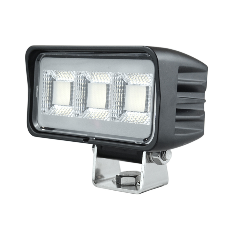 Faro lavoro LED 10-30V DC, 60W, 4620 LM. Fascio di luce ampio, 60 LED