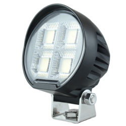 Faro lavoro LED 10-30V DC, 80W, 6400 LM. Fascio di luce ampio, 80 LED