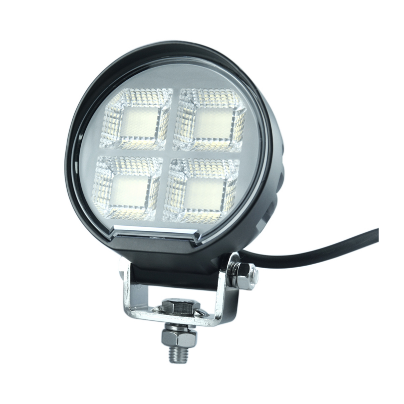 Faro lavoro LED 10-30V DC, 100W, 8000 LM. Fascio di luce ampio, 100 LED