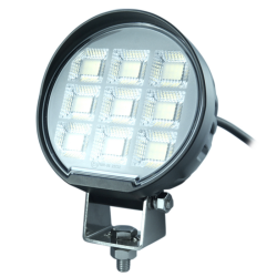 Faro lavoro LED 10-30V DC, 144W, 11520 LM. Fascio di luce ampio, 144 LED