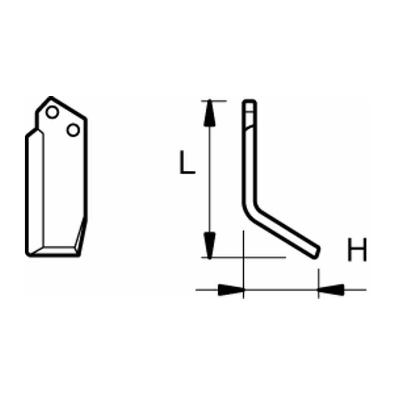 ZAPPA DX L 185,H 88,ØF.12,5