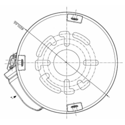 FONDELLO IN ALLUMINIO PER ESTENSIONE SFILABILE