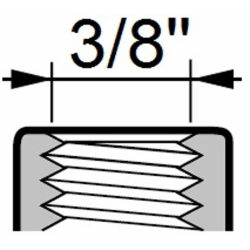 PORTAGOCCIA FILETTATO CON ANTIGOCCIA A MEMBRANA